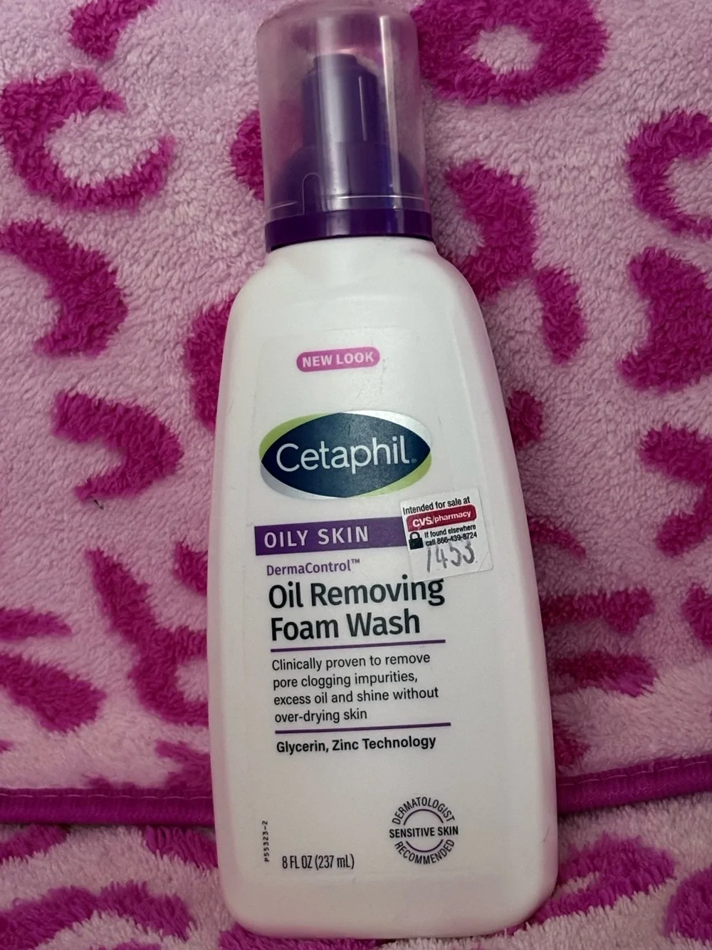 Cetaphil Pro Oil Removing Foaming Face Wash, Sensitive Skin, 8 fl oz